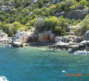 Die versunkene Stadt Kekova