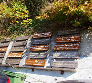 Volos  Pelion Gebirgslandschaft