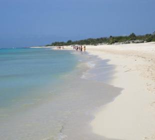 Strand hinter der Hotelzone