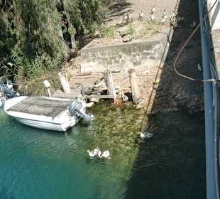 Blick von der Brücke
