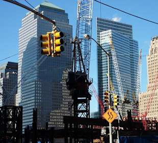 Blick auf die Baustelle
