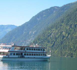 De boot waar je gratis op kan met de erlebniscard