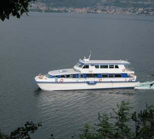 Schiff von Piona aus