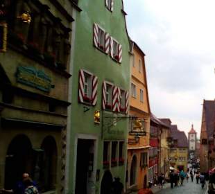 Rothenburger Turmweg in Rothenburg o.d. Tauber