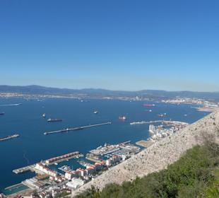 Panorama di Gibilterra