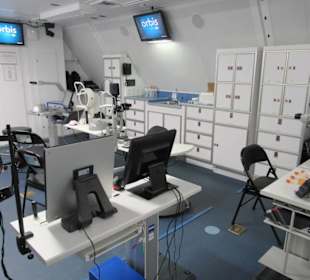 Fliegende Augenklinik Orbis zu Besuch
