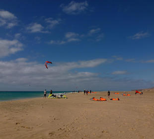 Bei Costa Calma / Windsurfing 