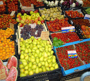 Impressionen aus dem Mercato Civico von Alghero