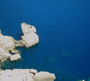 Weisse Felsen, blaues Meer