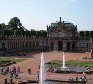 Kleiner Park im Zwinger