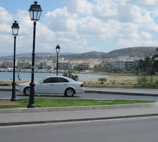 Rethymno Hafen und Strand