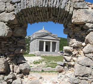 Interesting landscapes of Velebit mountain