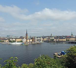 Blick vom Monteliusvägen