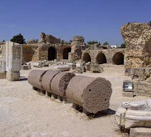 Zentrum der Bäderanlage