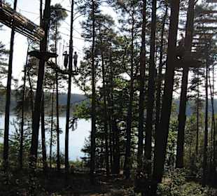 Hoch über dem Boden