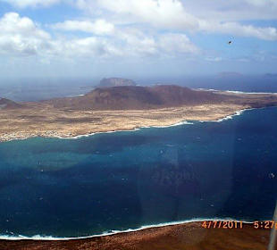 Blick auf die Insel Graciosa