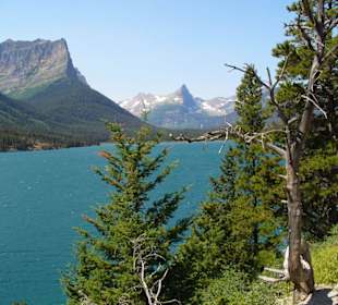 Glacier Nationalpark Bergsee