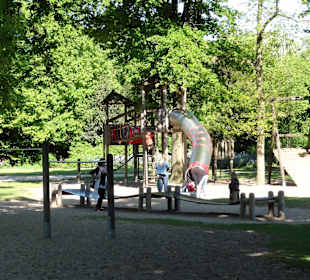 Einer der vielen Spielplätze in den Wallanlagen