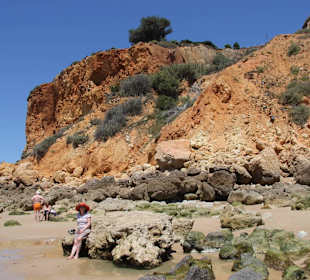 Steilküste - großer Strand