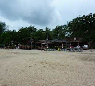 Restaurants/Bars am Strand von Long Beach