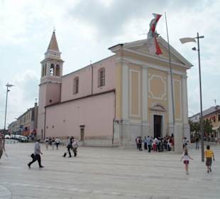 Kirche in Porec, Kroatien