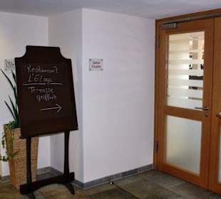 Eingang zum Restaurant