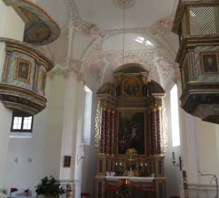 In der Wallfahrtskirche St. Bartholomä