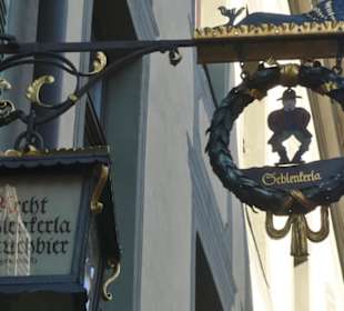 Eines von viele Bamberger Zunftschildern