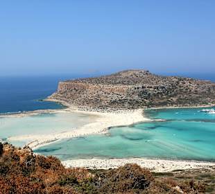 Plaża na Balos ok 216 km od hotelu Grand Hotel Holiday Resor