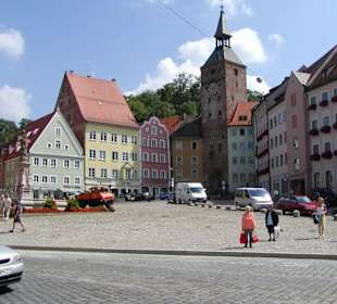 Hauptplatz im Altstadtkern