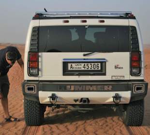 Wüstensafari mit Hummer 2