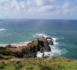 Klippen und Aussichtspunkt am Cape Byron