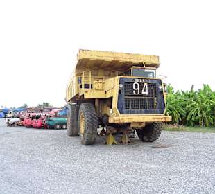 Auf dem Freigelände verrotten wahre Schätze