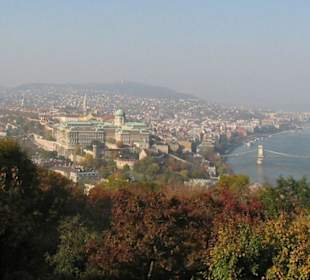 Blick von der Zitadelle auf BudaPest