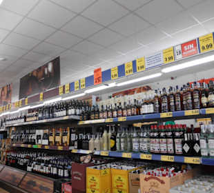 Lidl Benicarlo in der Avd. Papa Luna