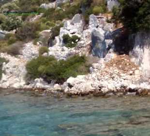 Kekova - versunkene Stadt im Mittelmeer