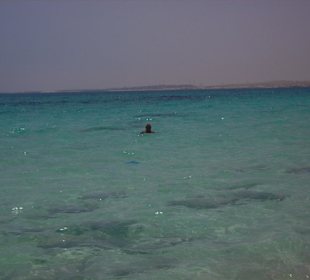 Il mare dalla spiaggia