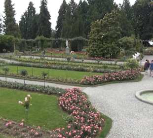 Innerer italienischer Rosengarten