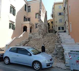 Alte Strassen auf Korfu