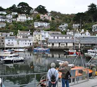 Polperro Hafen