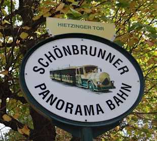 Hinweisschild zur Bummelbahn