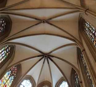 Gewölbe im Chor des Erfurter Doms