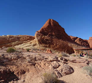 Im Valley of Fire unterwegs