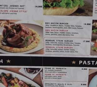 Restaurant Mondial Terrassen