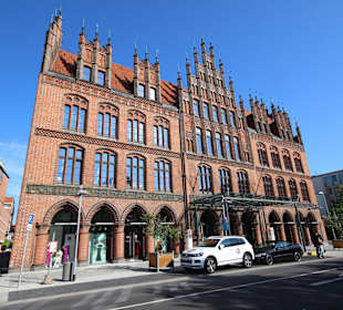 Ansicht von der Markthalle