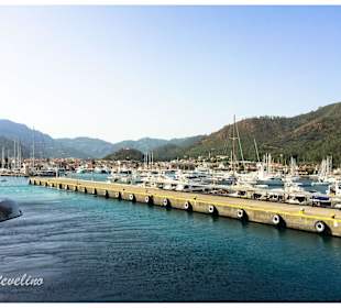 AIDA im Yachthafen von Marmaris