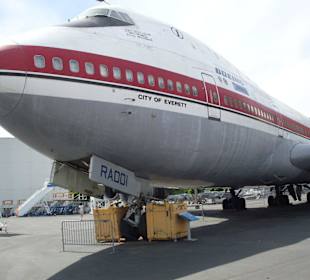 Die erste gebaute 747