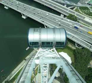 Fahrt mit dem Riesenrad