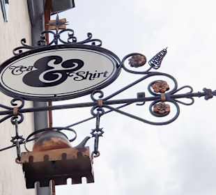 Zunftschild alte Kaffeekanne 