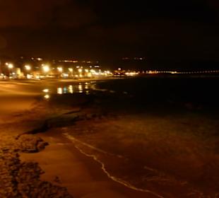 Nacht am Stadtstrand Playa de las Canteras